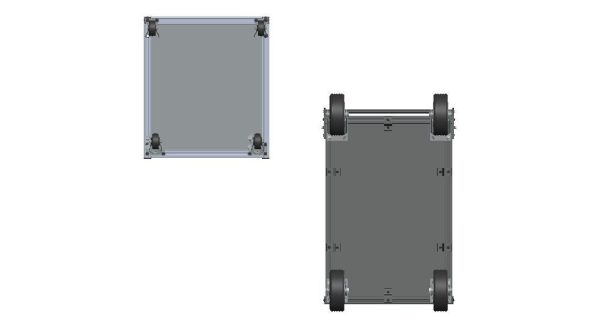 Aluminum Industrial Platform Truck