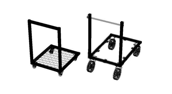 Aluminum Industrial Platform Truck