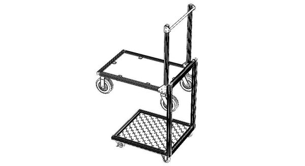 Aluminum Industrial Platform Truck