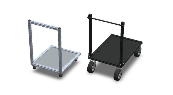 Aluminum Industrial Platform Truck