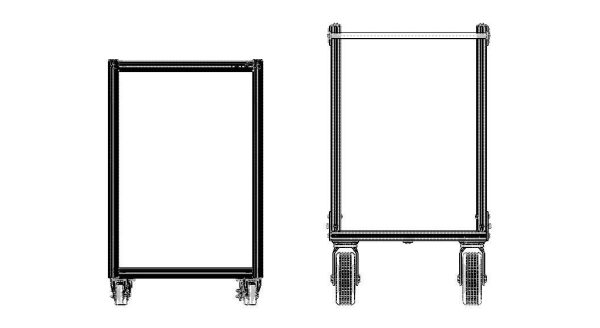 Aluminum Industrial Platform Truck