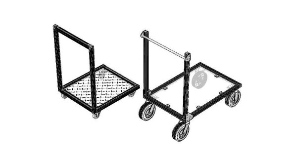Aluminum Industrial Platform Truck