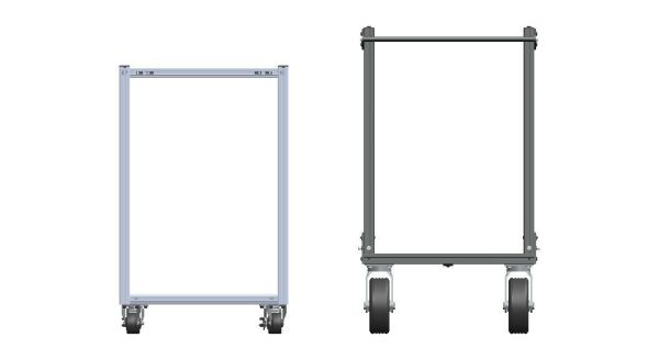 Aluminum Industrial Platform Truck