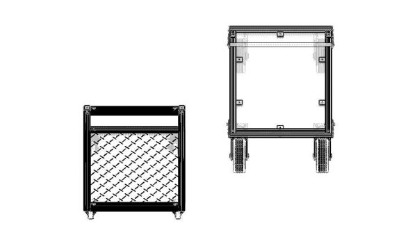 Aluminum Industrial Platform Truck