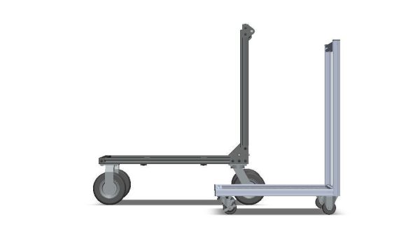 Aluminum Industrial Platform Truck