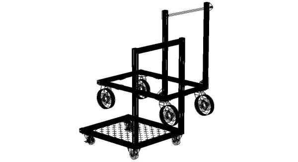 Aluminum Industrial Platform Truck