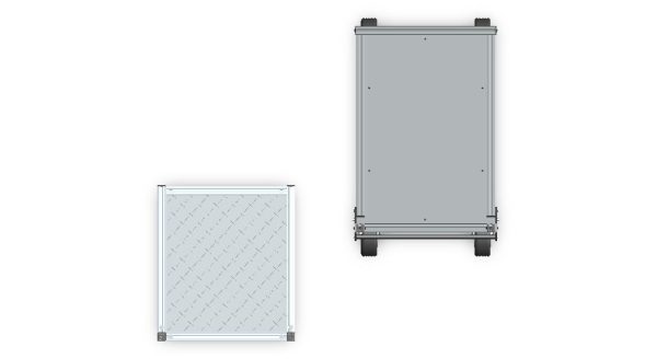 Aluminum Industrial Platform Truck