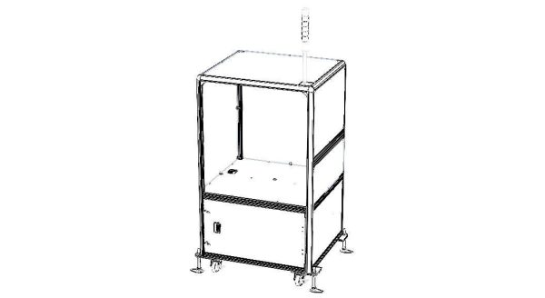 Aluminum Robot Structure - Enclosed