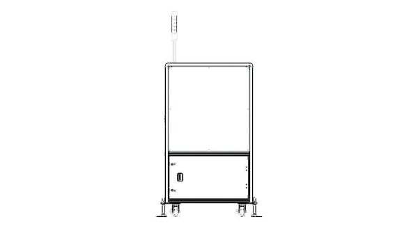 Aluminum Robot Structure - Enclosed