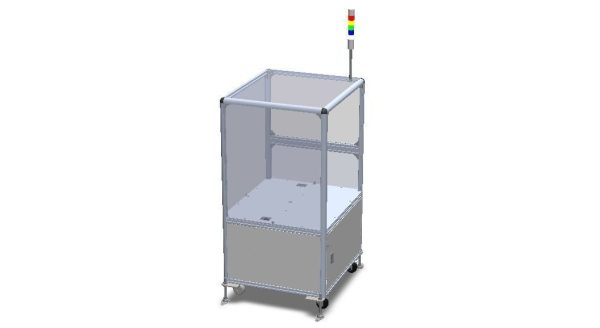 Aluminum Robot Structure - Enclosed