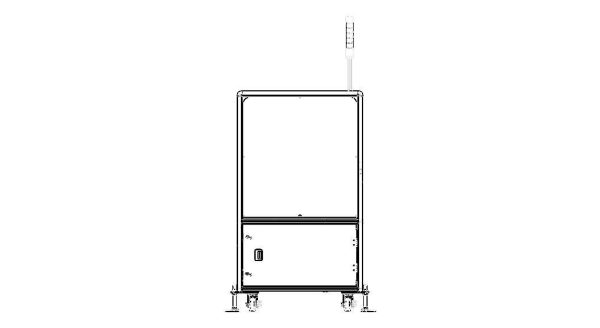 Aluminum Robot Structure - Enclosed