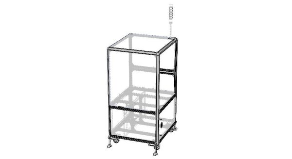 Aluminum Robot Structure - Enclosed