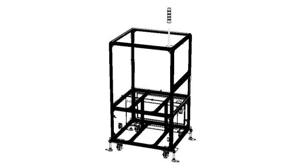 Aluminum Robot Structure - Enclosed