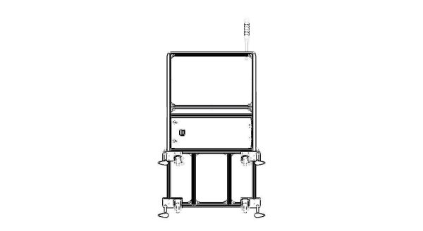 Aluminum Robot Structure - Enclosed
