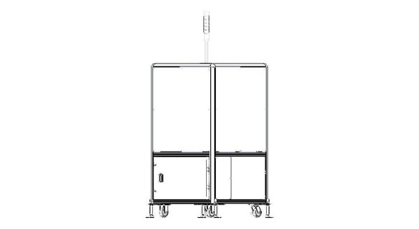 Aluminum Robot Structure - Enclosed