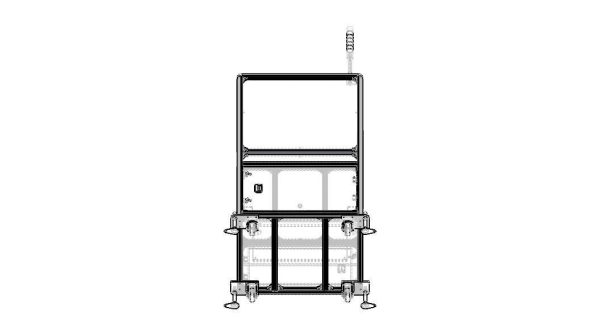 Aluminum Robot Structure - Enclosed