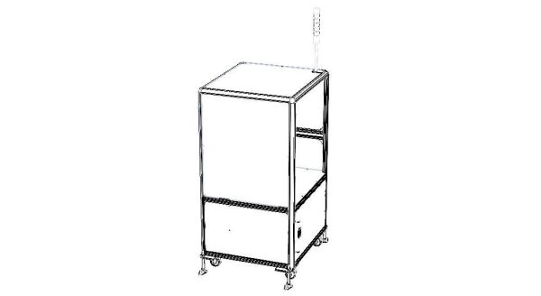 Aluminum Robot Structure - Enclosed