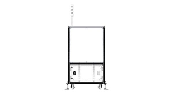 Aluminum Robot Structure - Enclosed