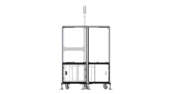 Aluminum Robot Structure - Enclosed
