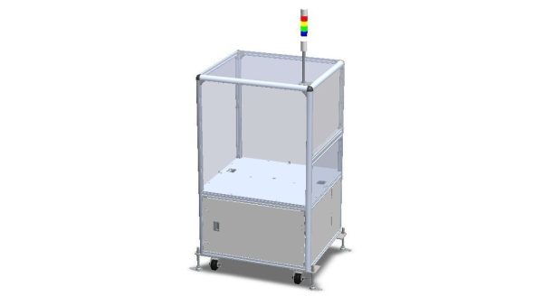 Aluminum Robot Structure - Enclosed