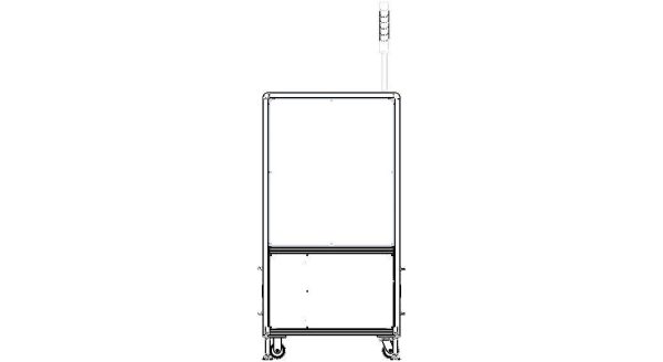 Aluminum Robot Structure - Enclosed
