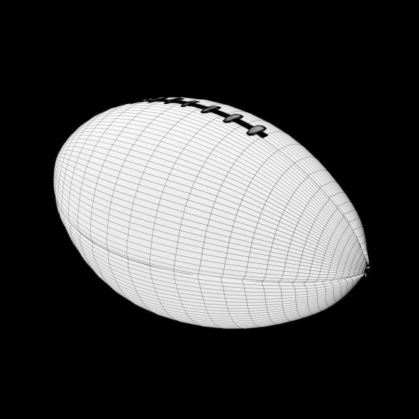 American Football - Ball 3D model
