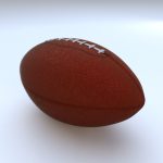 American Football - Ball 3D model