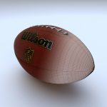 American Football - Ball 3D model