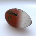 American Football - Ball 3D model