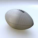 American Football - Ball 3D model