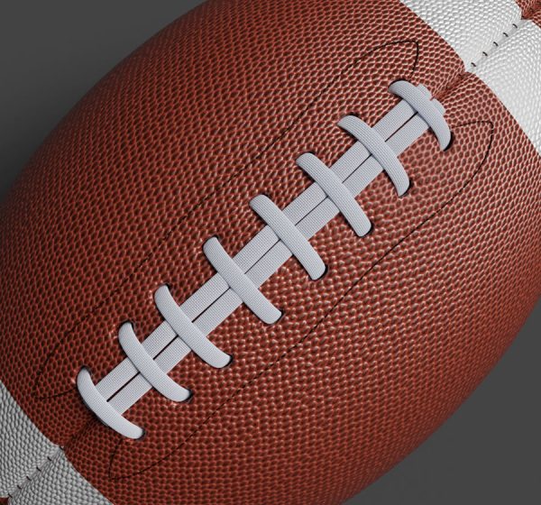 American football Ball 3D model