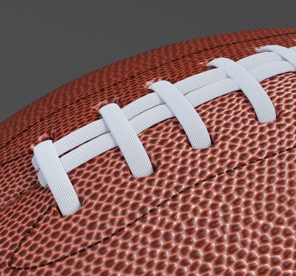 American football Ball 3D model