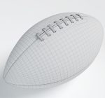 American football Ball 3D model