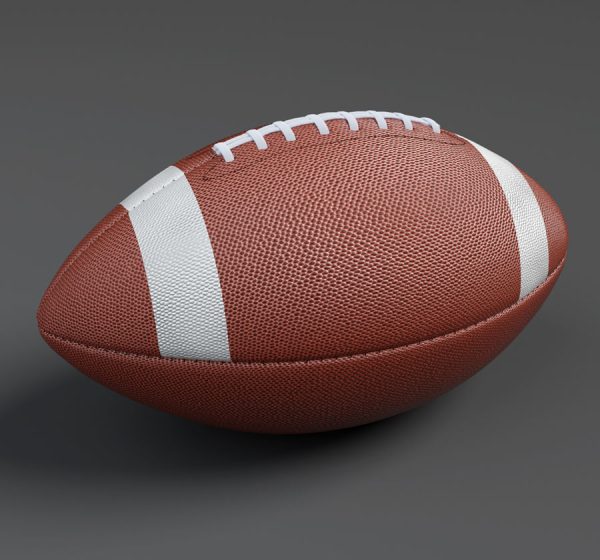 American football Ball 3D model