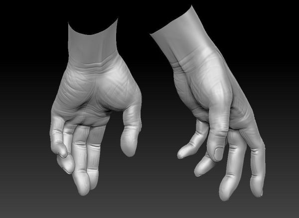 American Soldier World War high Poly