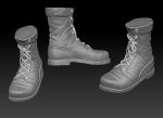 American Soldier World War high Poly