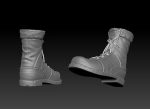 American Soldier World War high Poly