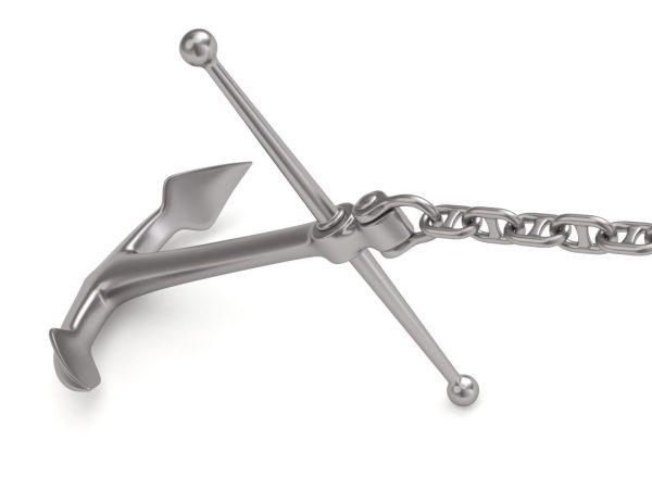 Anchor with Chain