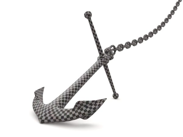 Anchor with Chain