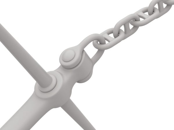 Anchor with Chain
