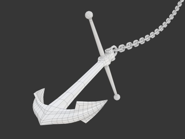 Anchor with Chain