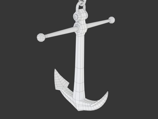 Anchor with Chain