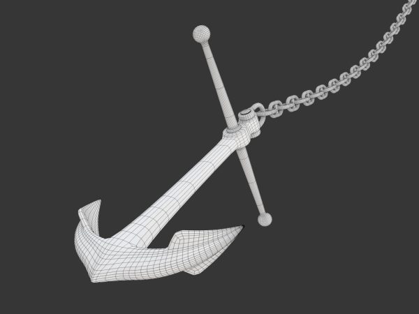 Anchor with Chain