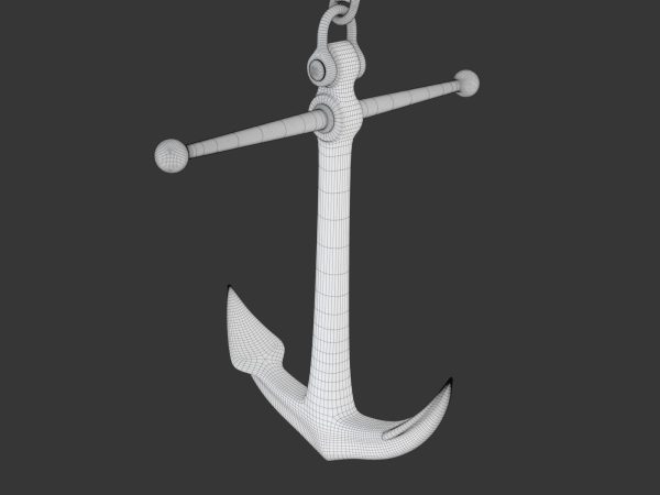 Anchor with Chain