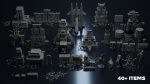 Ancient Temple 2 - Ruins of the temple - 3D Kitbash Asset Pack