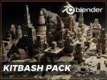 Ancient Temple 2 - Ruins of the temple - 3D Kitbash Asset Pack