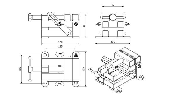 Angular clamp