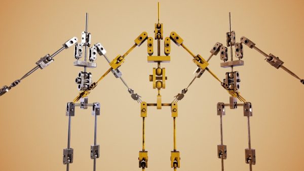 Animatronic Poseable Robot
