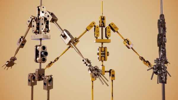 Animatronic Poseable Robot