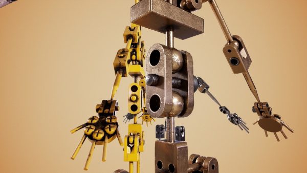Animatronic Poseable Robot